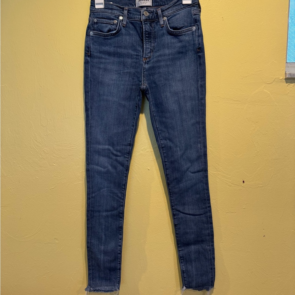 Agolde Sophie Crop Skinny Jeans